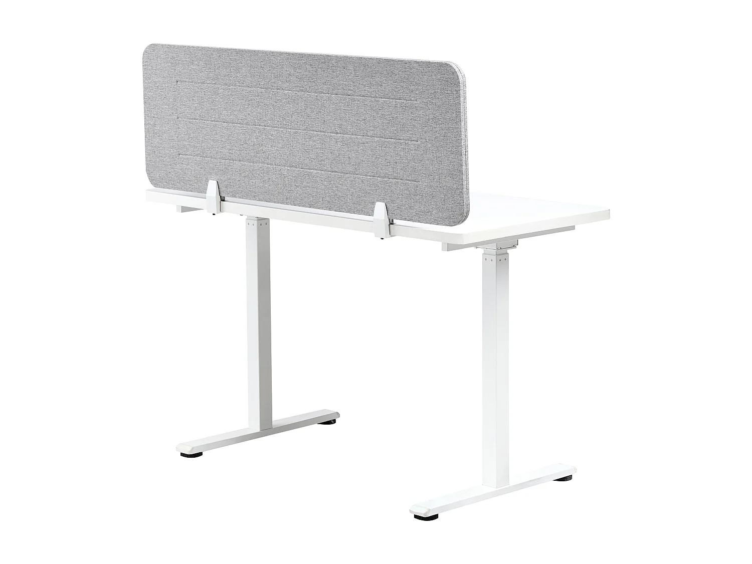 Cloison amovible de bureau ZIGGY Gris clair