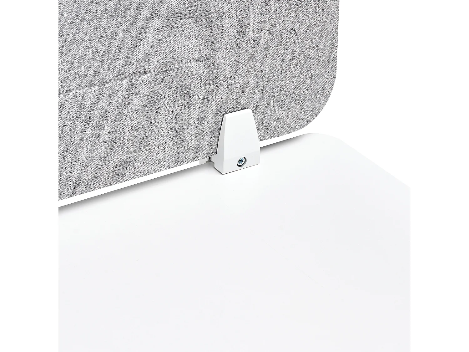 Cloison amovible de bureau ZIGGY Gris clair