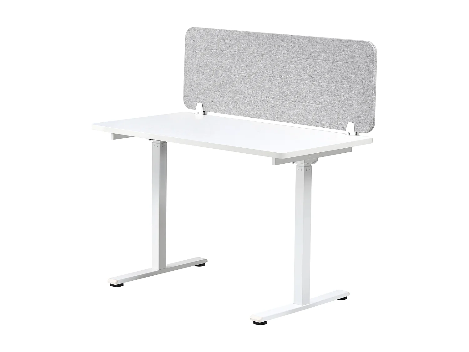 Cloison amovible de bureau ZIGGY Gris clair