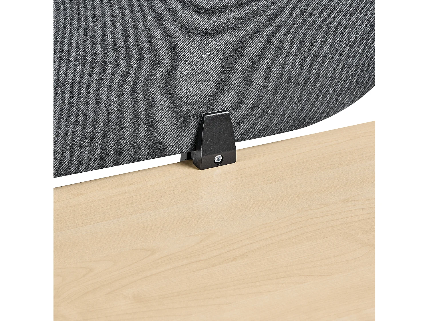 Séparateur de bureau 160 x 40 cm gris foncé SPARKY