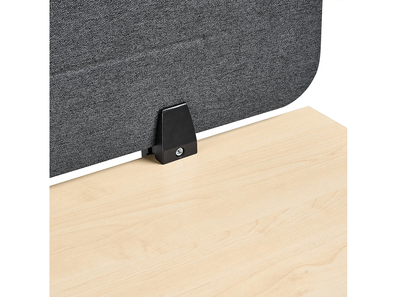 Cloison amovible de bureau ZIGGY Gris foncé