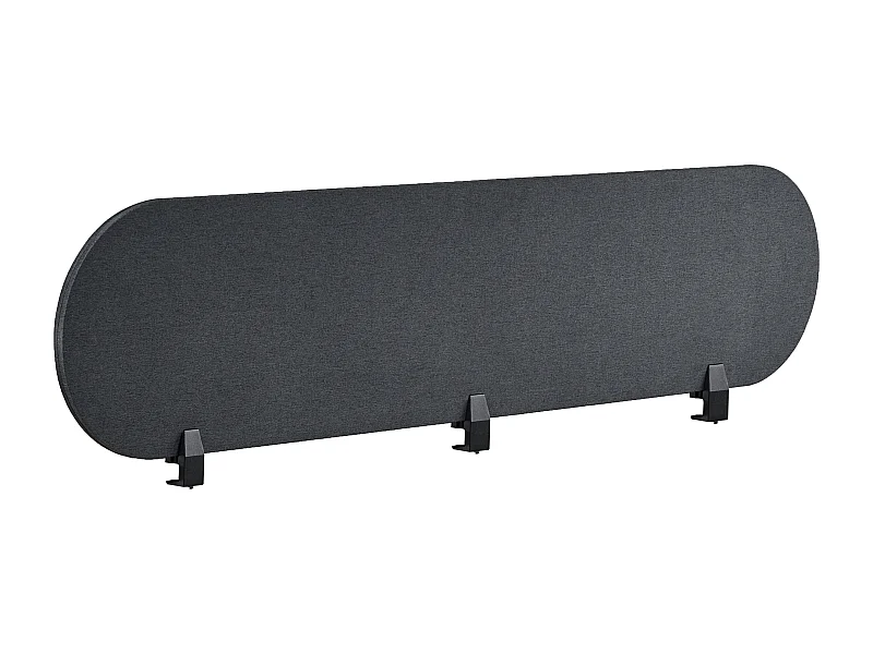 Cloison amovible de bureau Gris foncé SPARKY