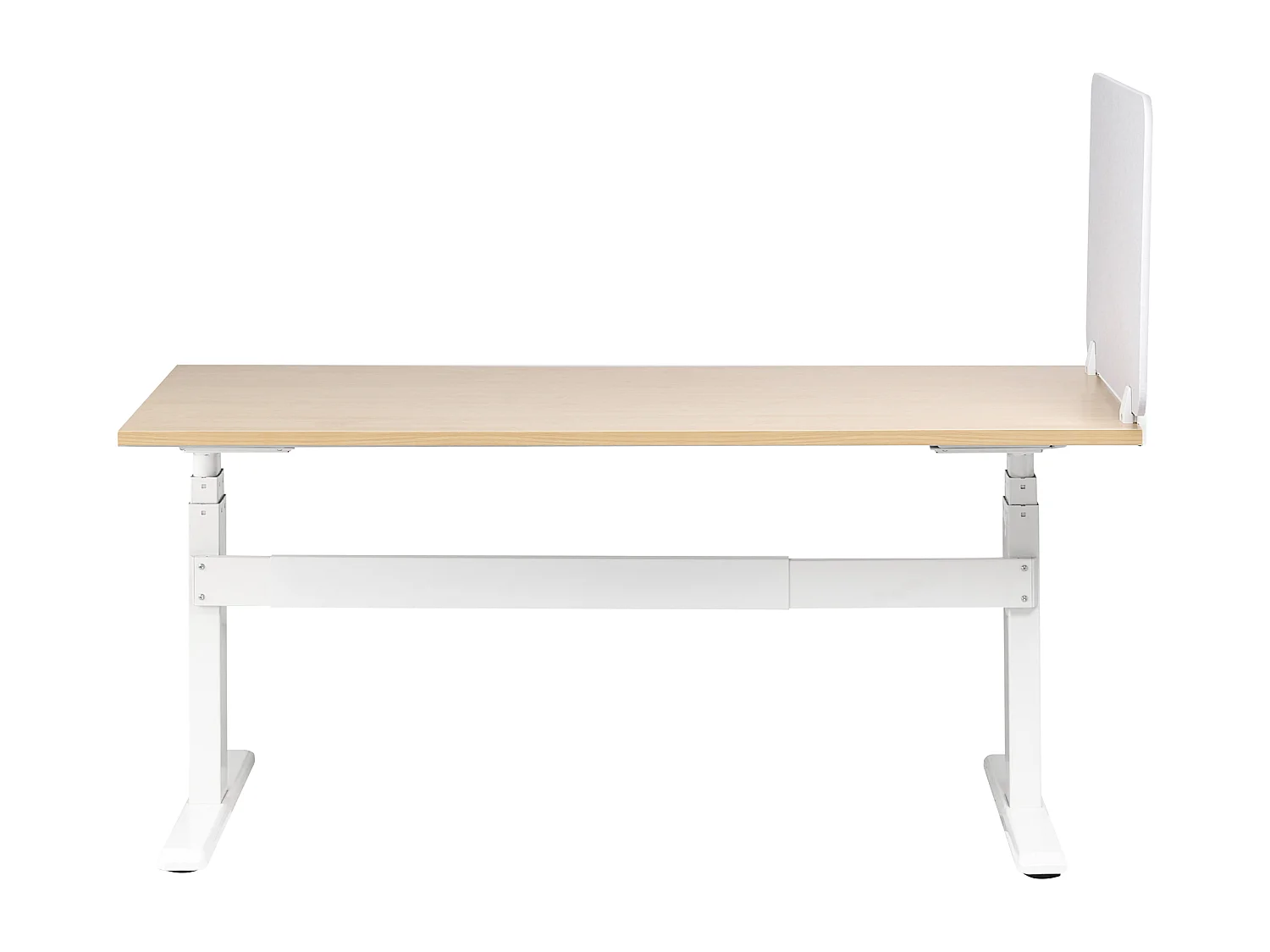 Séparateur de bureau 72 x 50 cm blanc cassé SPLIT