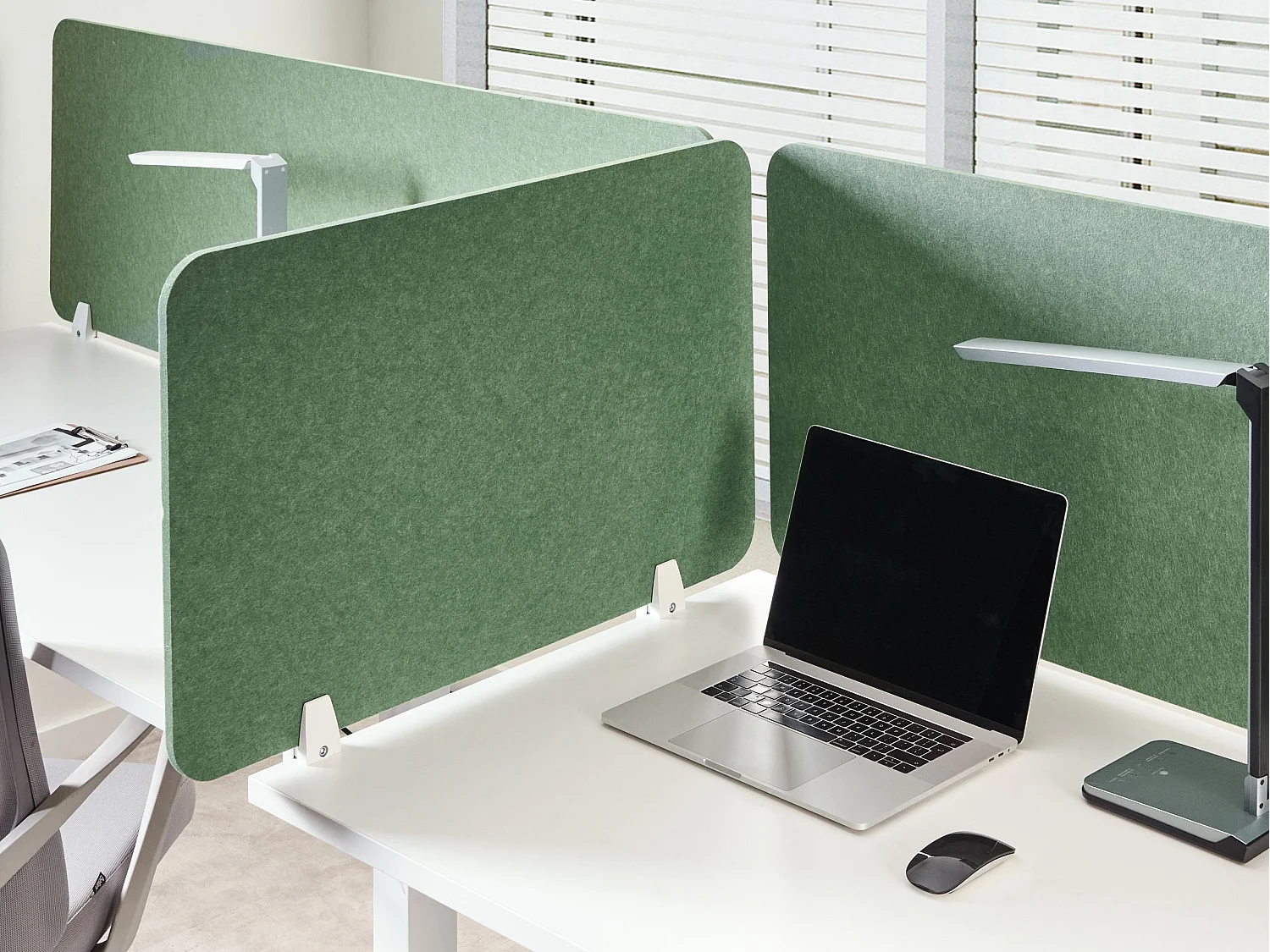 Cloison amovible de bureau SPLIT Vert