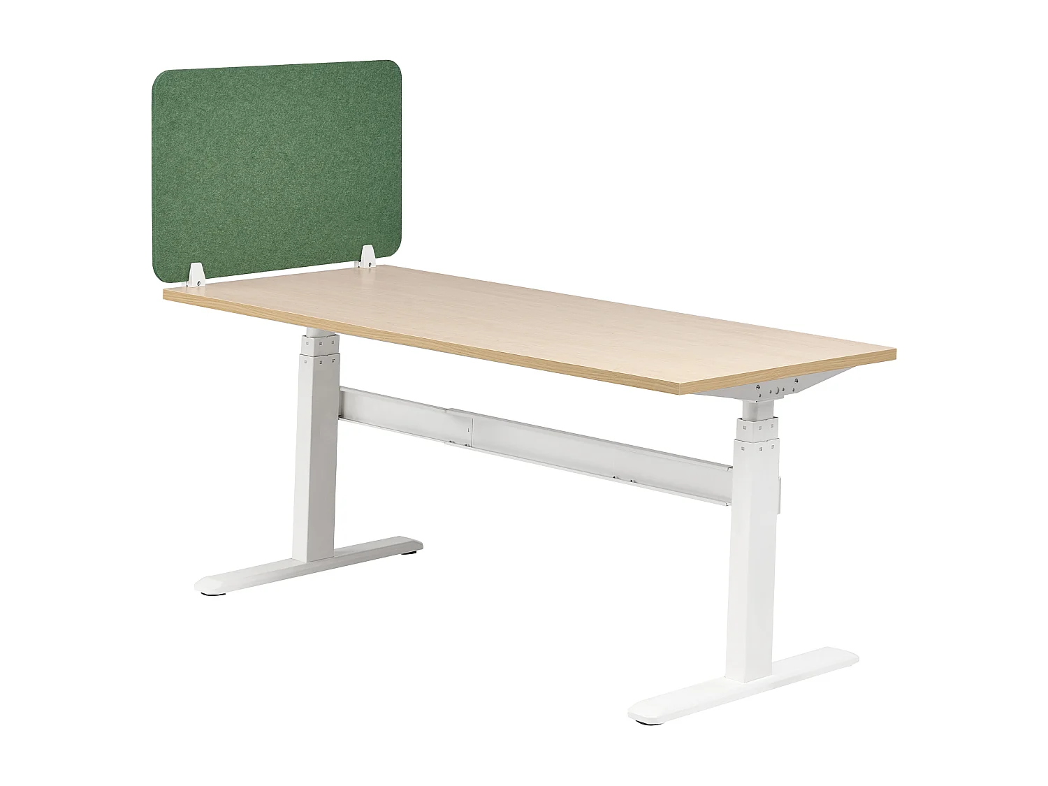 Séparateur de bureau 80 x 50 cm vert SPLIT