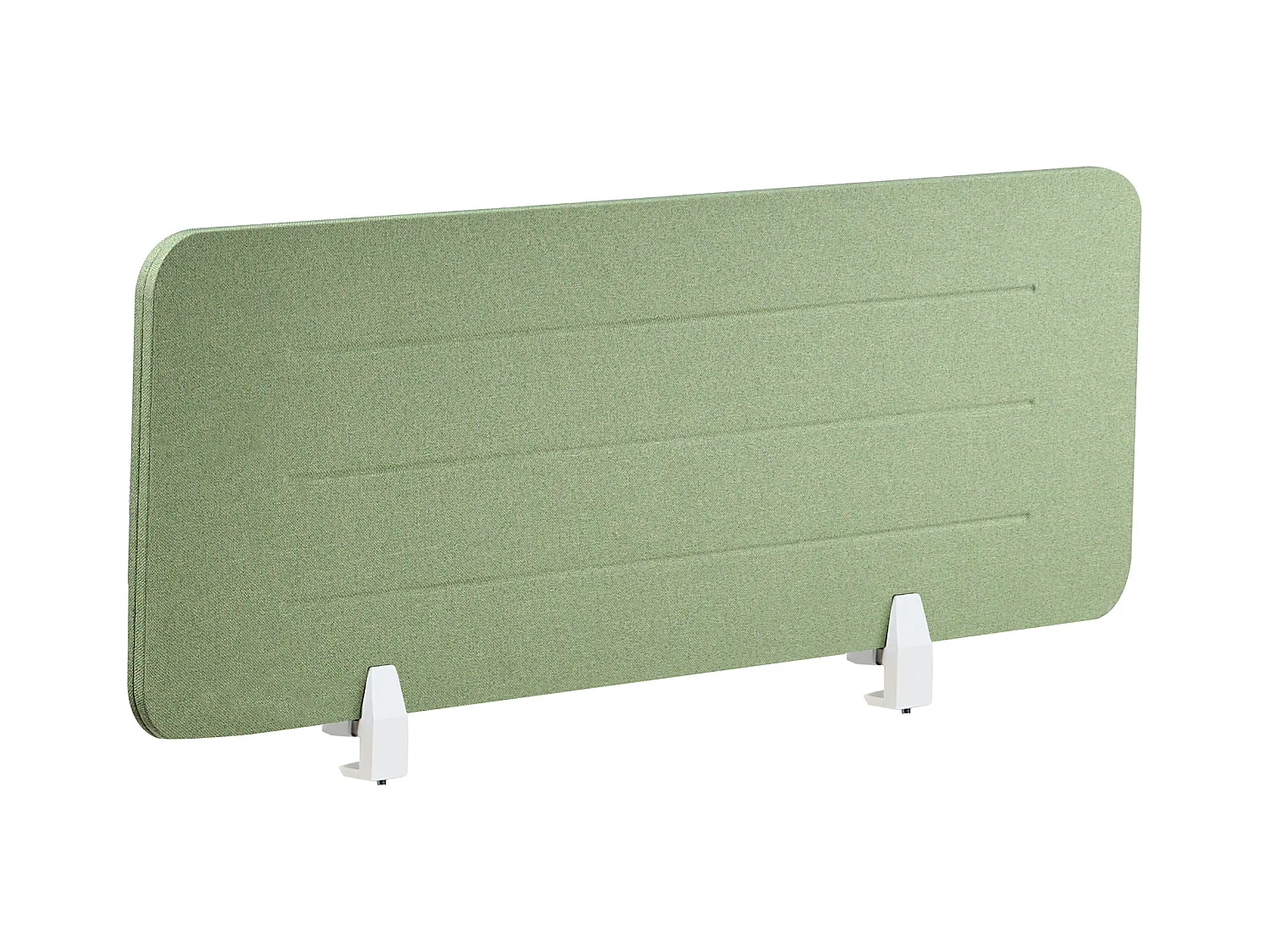 Séparateur de bureau 120 x 40 cm vert ZIGGY
