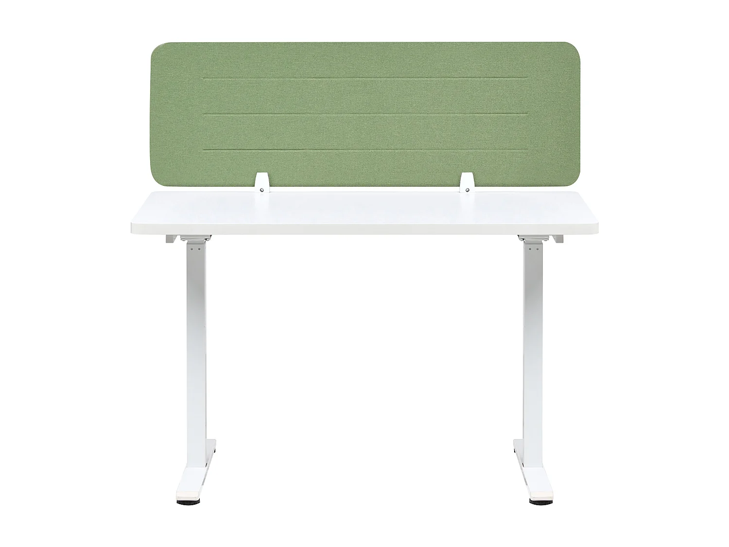 Séparateur de bureau 120 x 40 cm vert ZIGGY