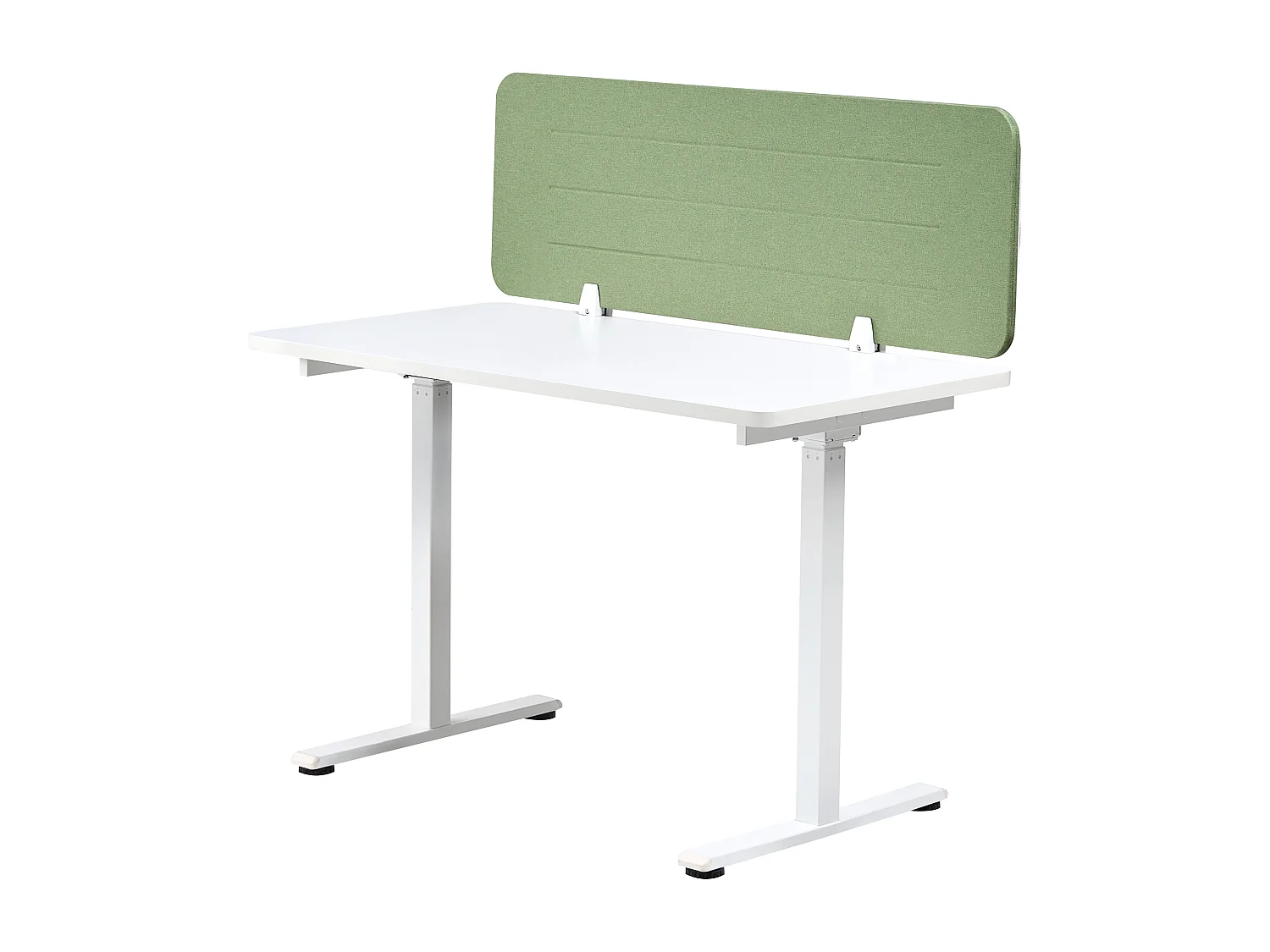 Séparateur de bureau 120 x 40 cm vert ZIGGY