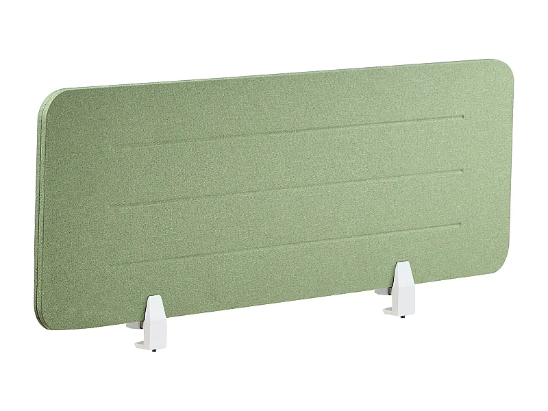 Séparateur de bureau 120 x 40 cm vert ZIGGY