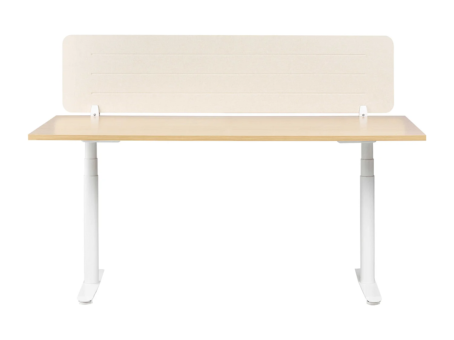 Cloison amovible de bureau ZIGGY Beige clair