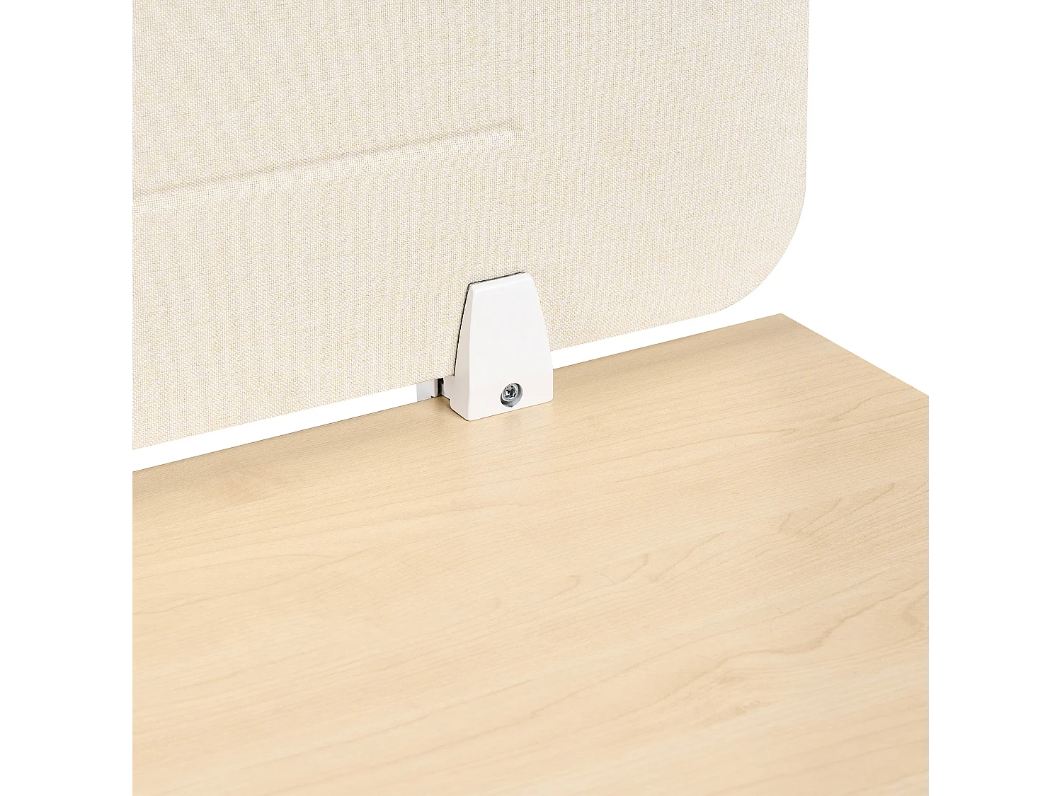 Cloison amovible de bureau ZIGGY Beige clair