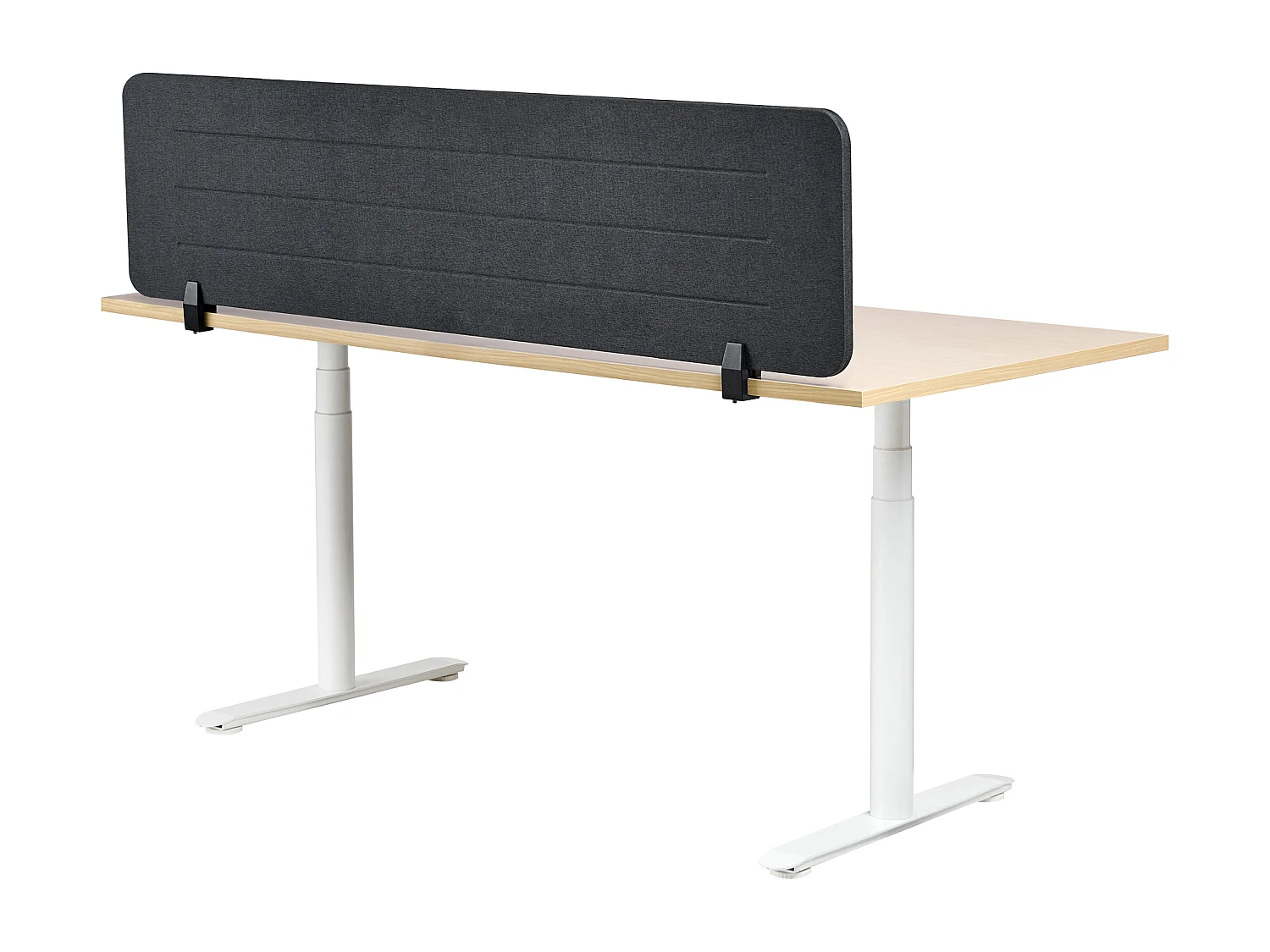 Cloison amovible de bureau Gris foncé ZIGGY