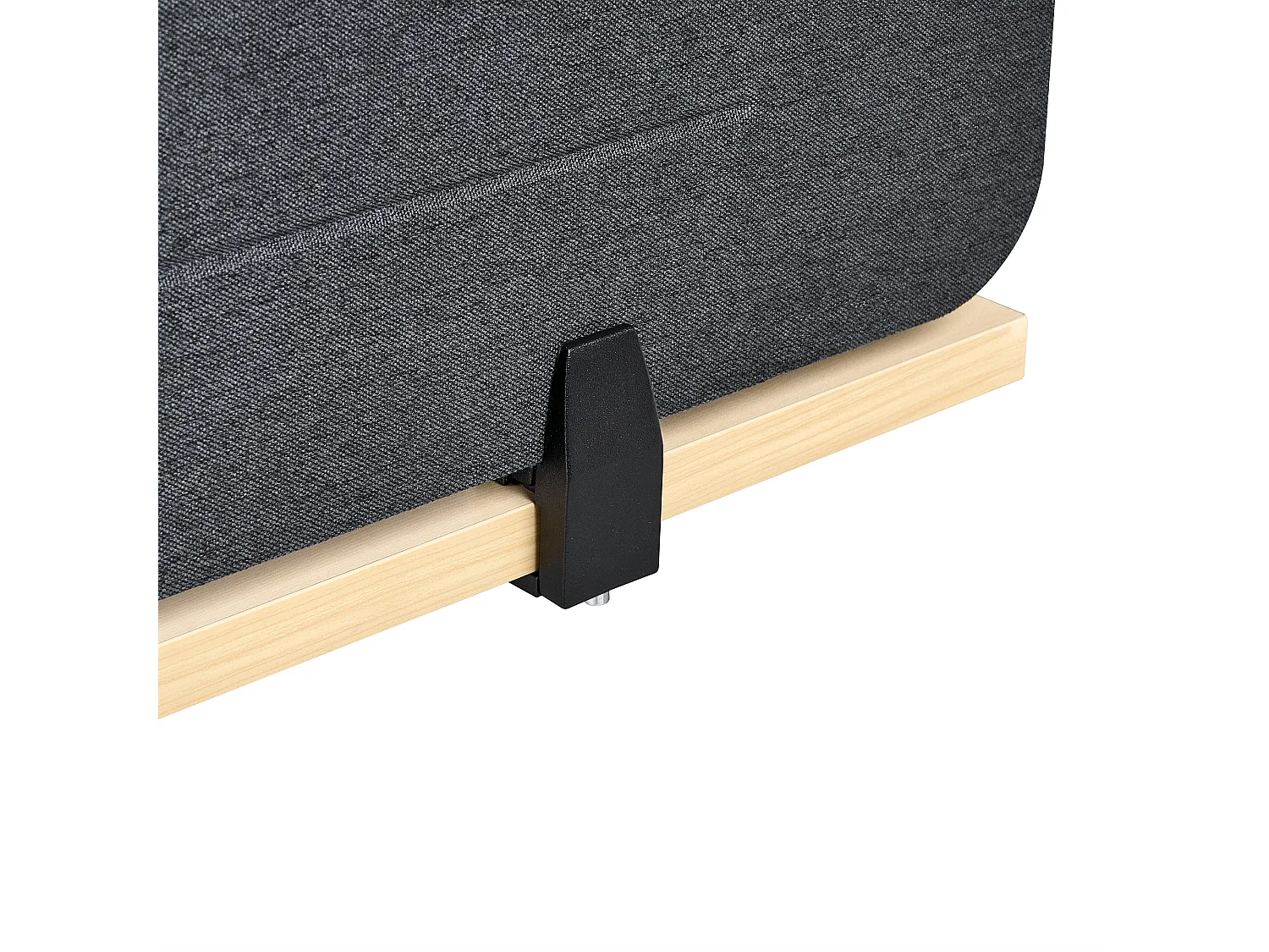 Cloison amovible de bureau Gris foncé ZIGGY