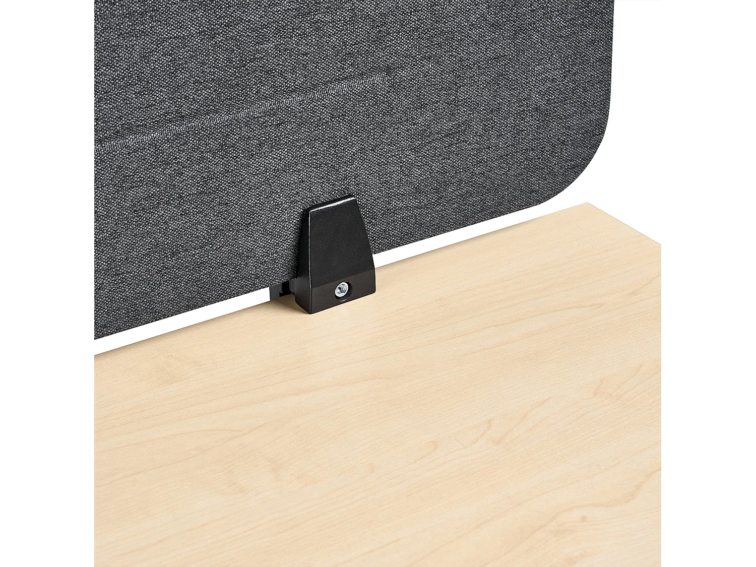 Cloison amovible de bureau ZIGGY Gris foncé