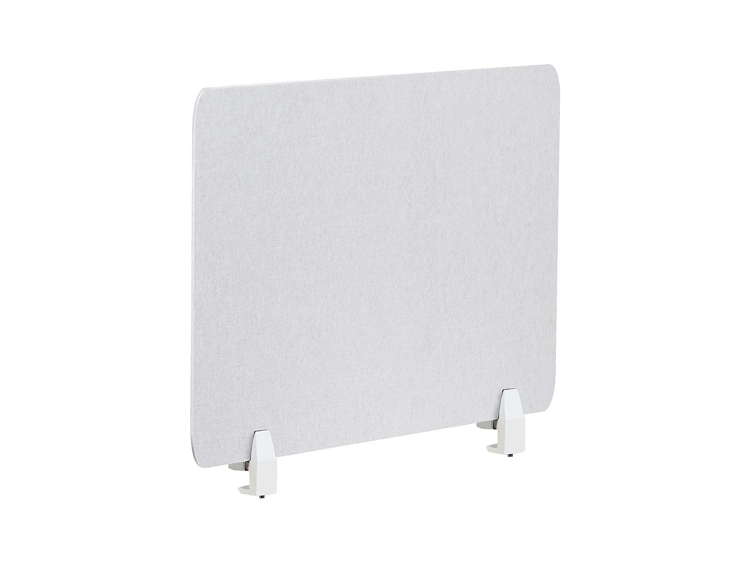 Séparateur de bureau 80 x 50 cm blanc cassé SPLIT
