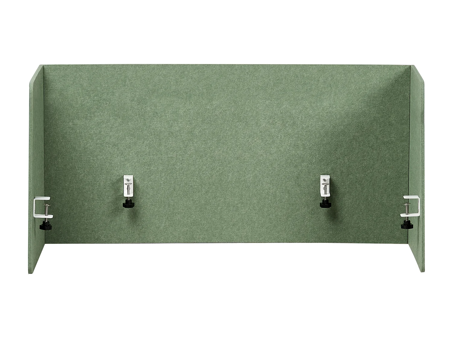 Séparateur de bureau 120 x 60 cm vert SOLOA