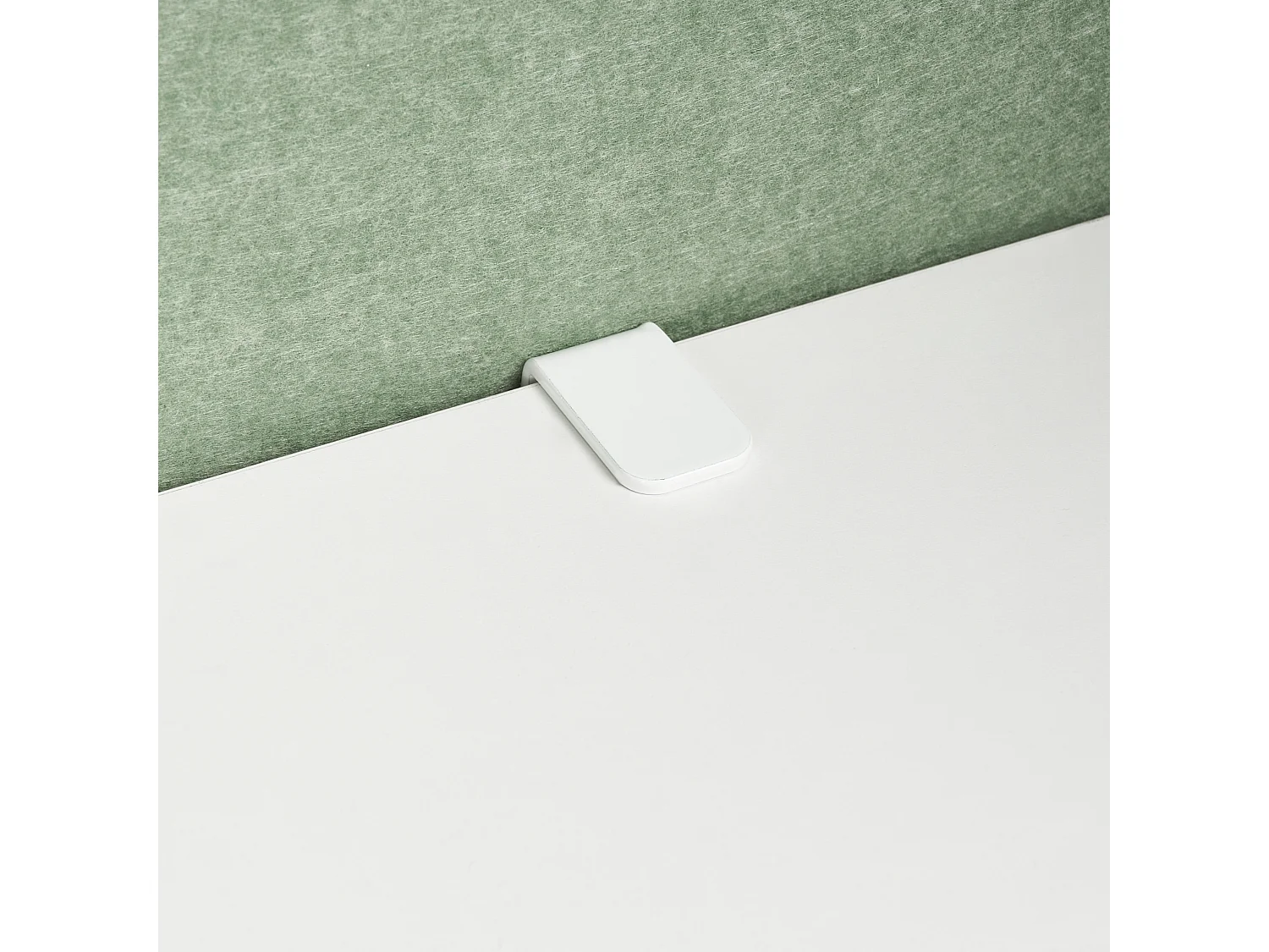 Séparateur de bureau 120 x 60 cm vert SOLOA