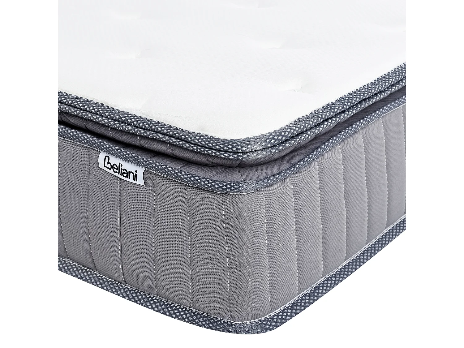 Matelas à ressorts ensachés en mousse à mémoire de forme avec gel PLEASANT H2/3 Moyen 120 x 200 cm
