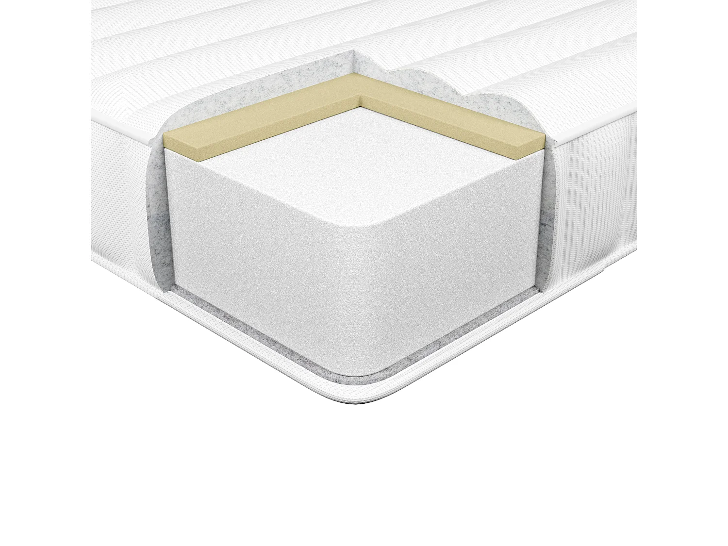 Matelas à mémoire de forme SERENITY H2/3 Moyen 120 x 200 cm