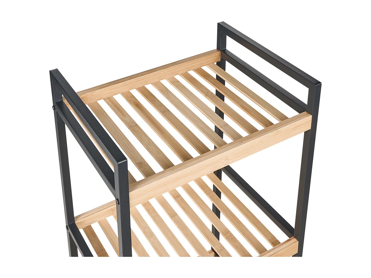 Étagère à 4 niveaux TAJZARA Bambou Marron clair