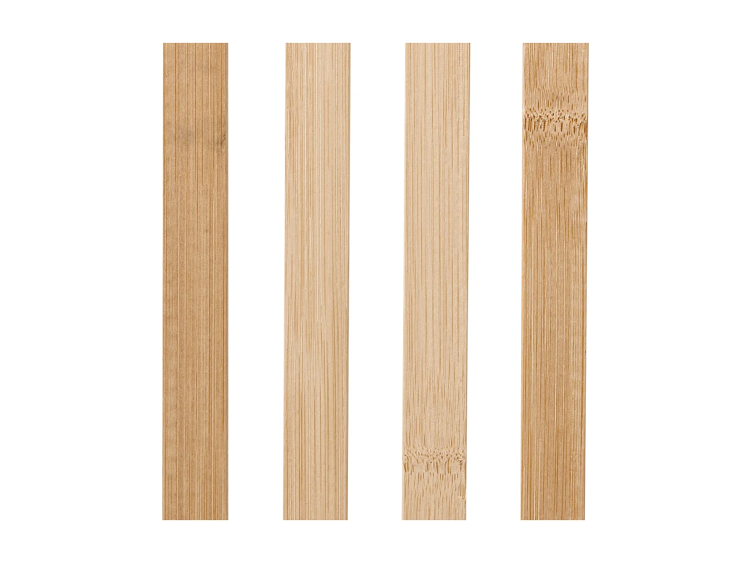Étagère à 4 niveaux TAJZARA Bambou Marron clair