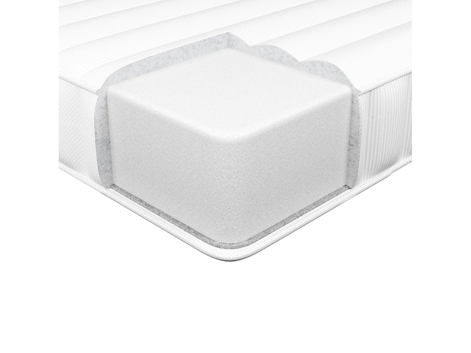 Matelas en mousse ENCHANT H2/3 Moyen 120 x 200 cm