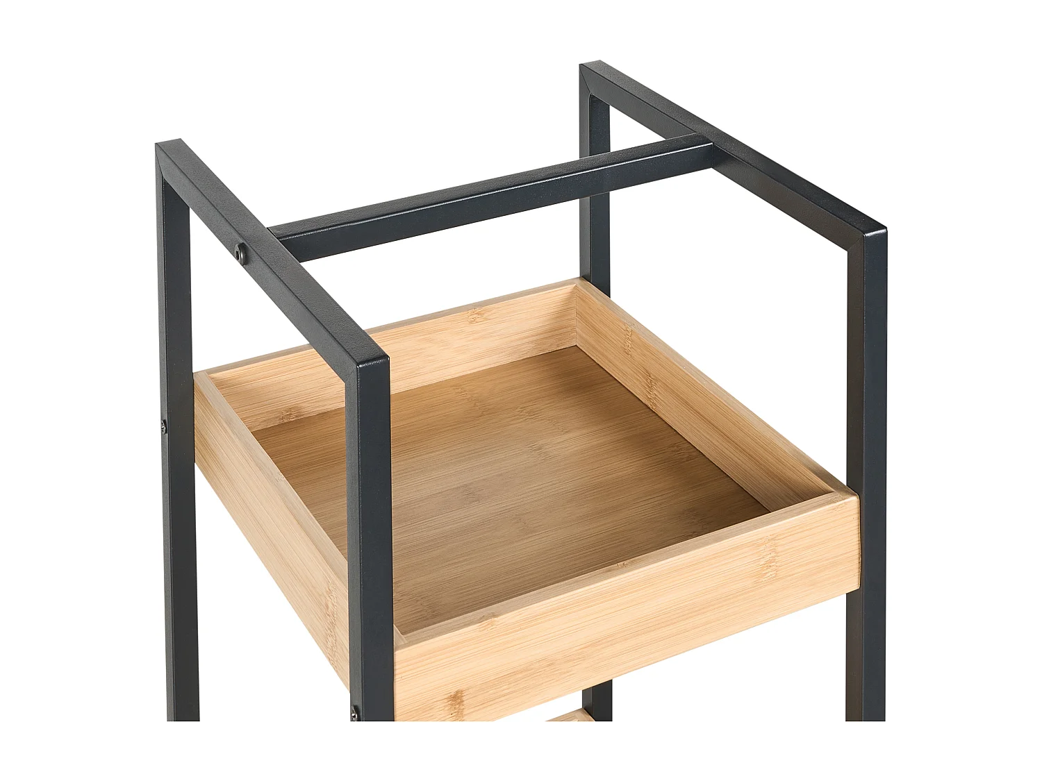 Étagère à 3 niveaux TAJZARA Bambou Marron clair