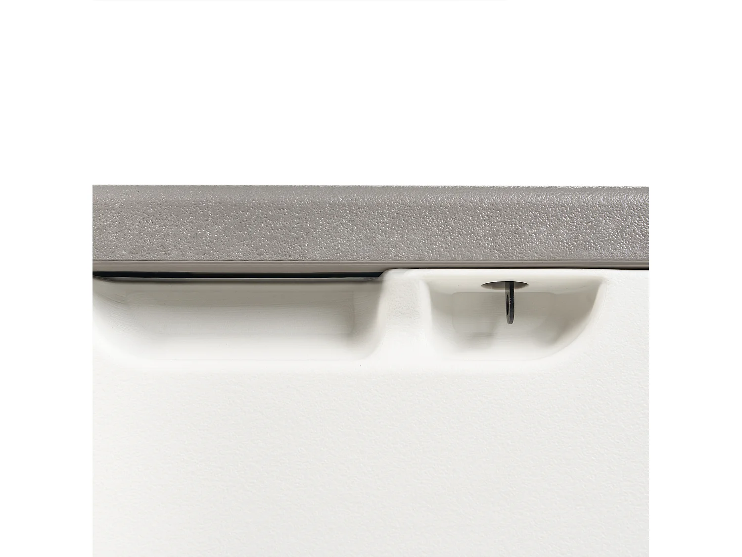 Coffre de rangement MILIES 116 cm 60 cm Blanc