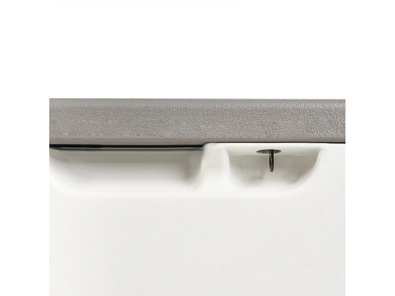 Coffre de rangement MILIES 116 cm 60 cm Blanc