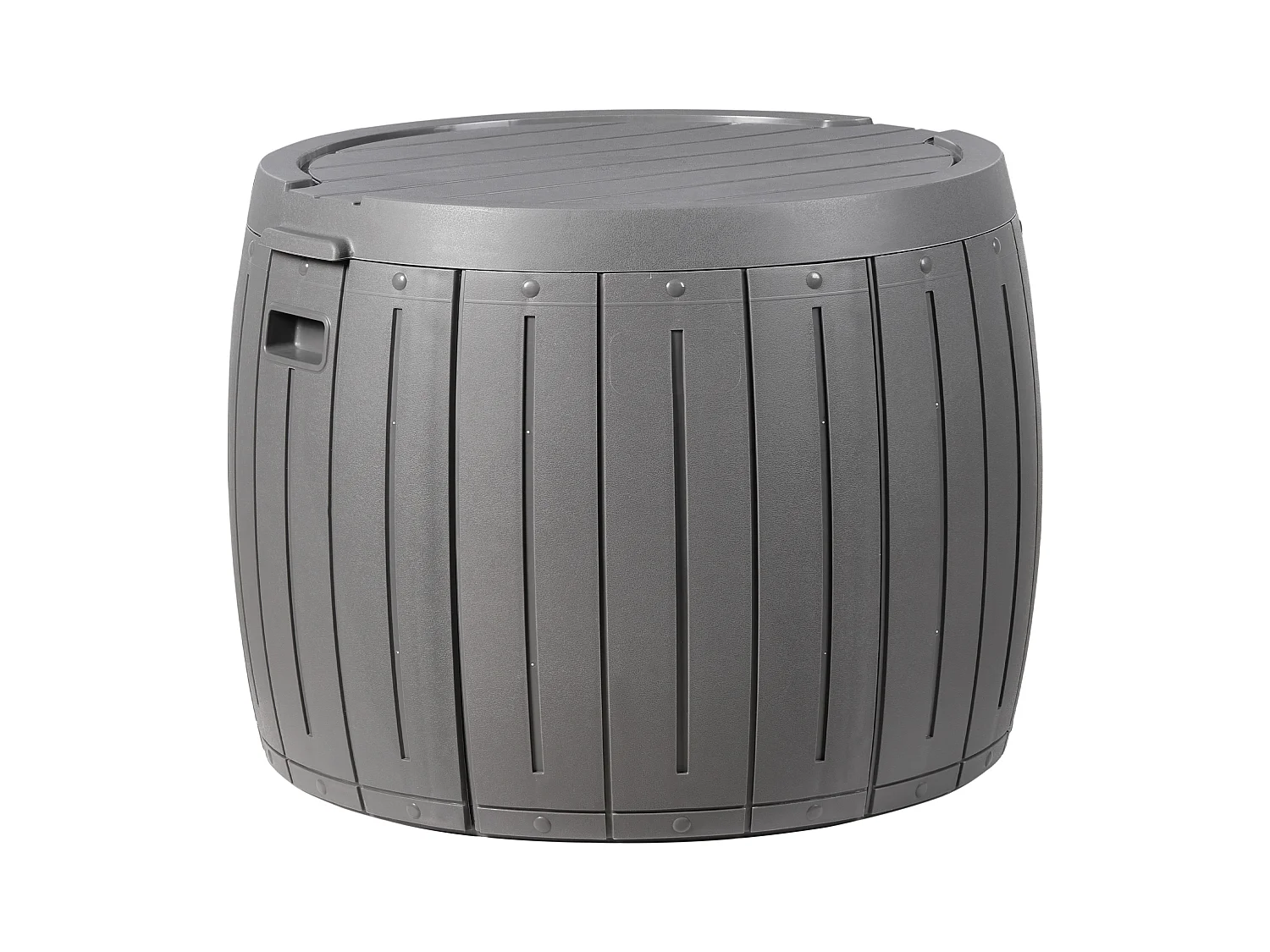 Coffre de rangement PRINOS 56 cm 56 cm Gris