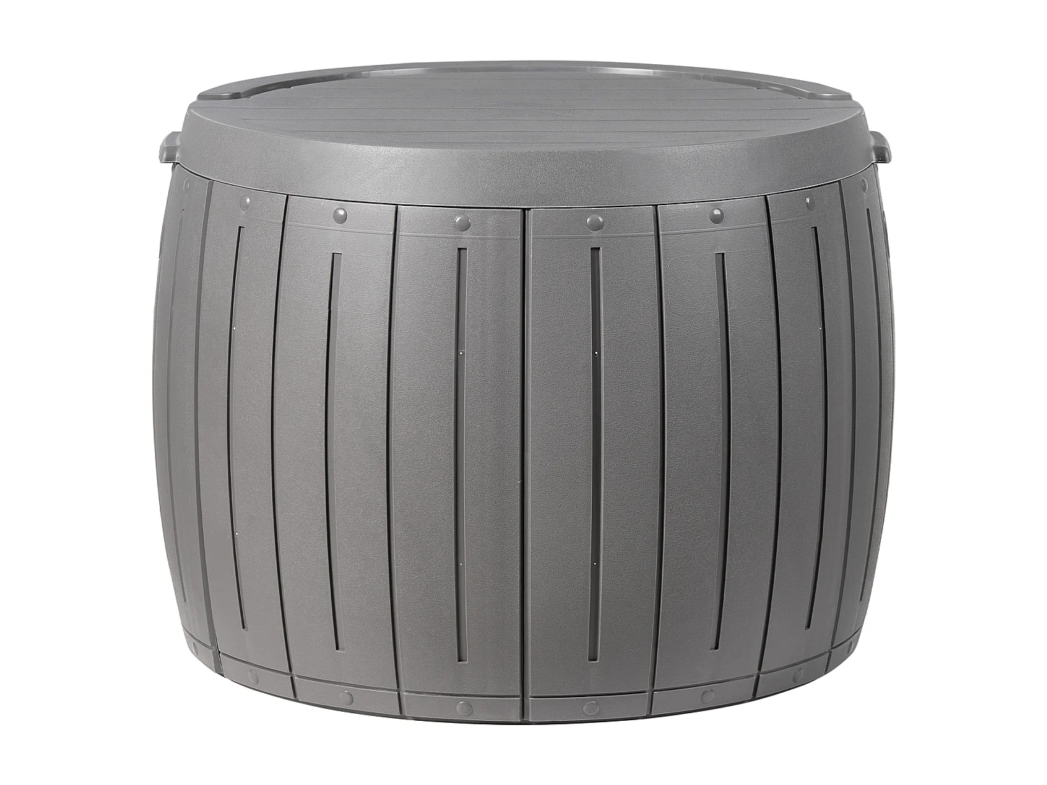 Coffre de rangement PRINOS 56 cm 56 cm Gris