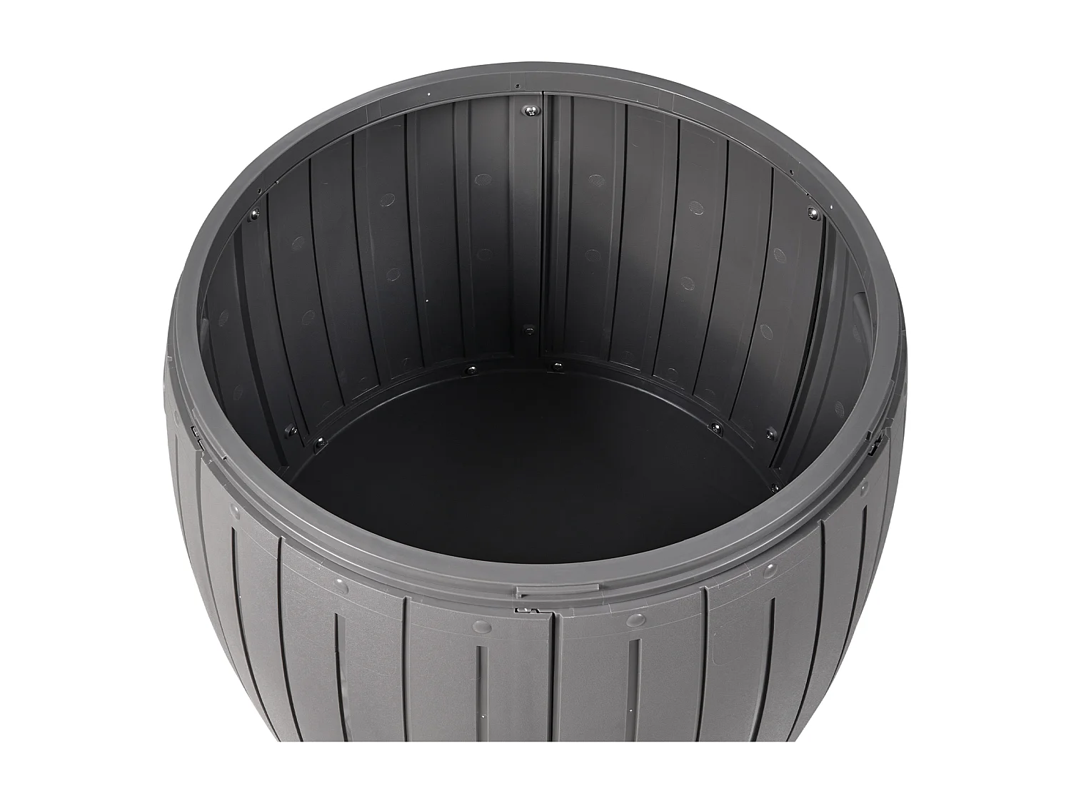 Coffre de rangement PRINOS 56 cm 56 cm Gris