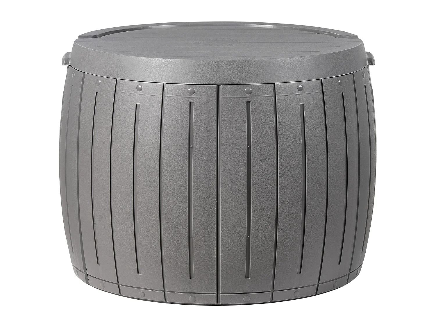 Coffre de rangement PRINOS 56 cm 56 cm Gris
