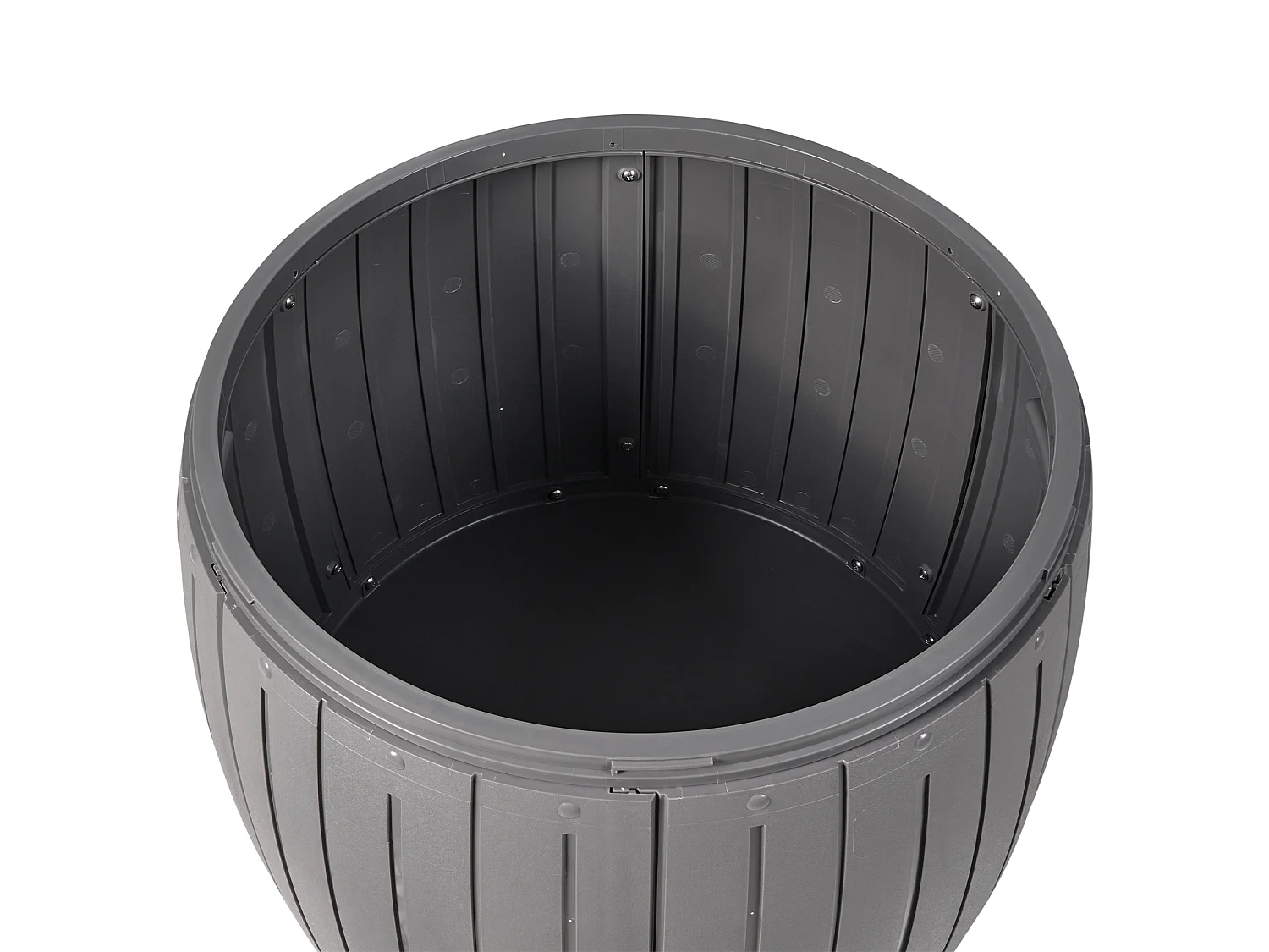 Coffre de rangement PRINOS 56 cm 56 cm Gris