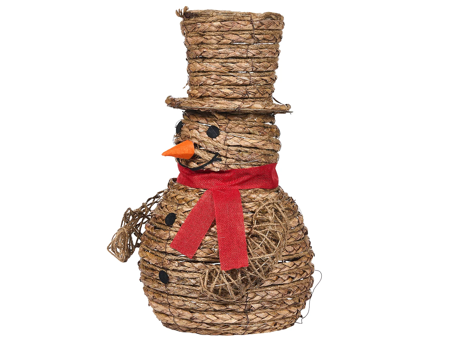 Décoration de Noël LED OLAFSVIK 52 cm Bonhomme de neige Naturel