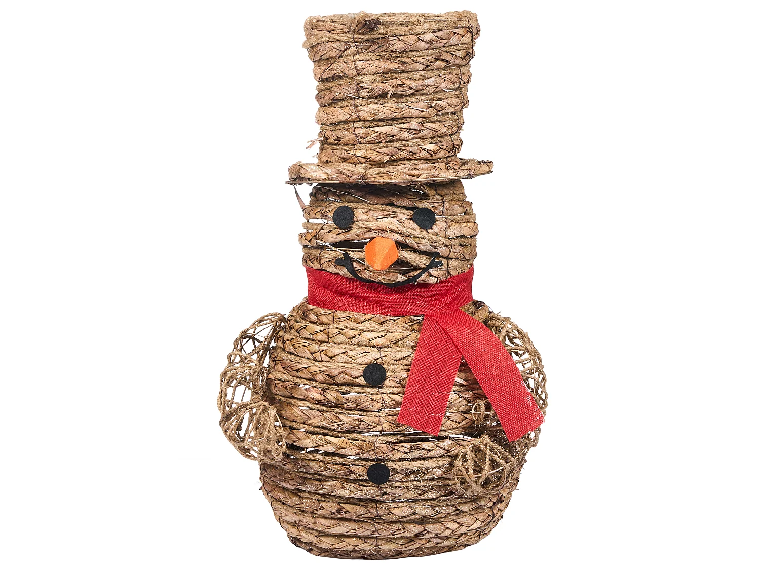 Décoration de Noël LED OLAFSVIK 52 cm Bonhomme de neige Naturel