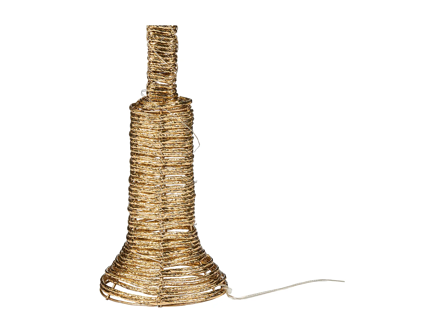 Décoration de Noël LED ALFTANES Lampadaires 62 cm Doré