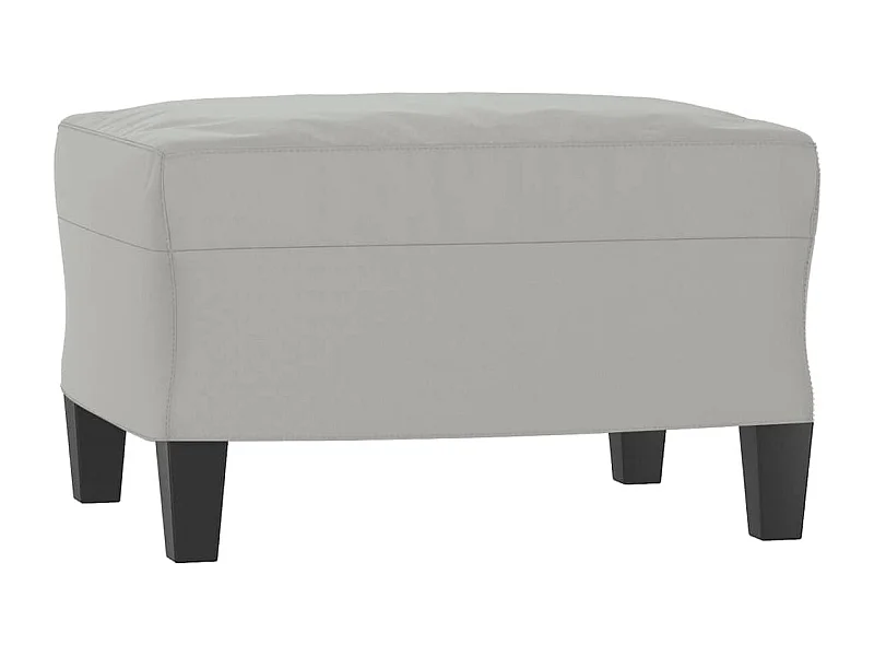 Repose-pieds tabouret 60 x effet bois grise 60 x 50 x 41 cm DEC030233