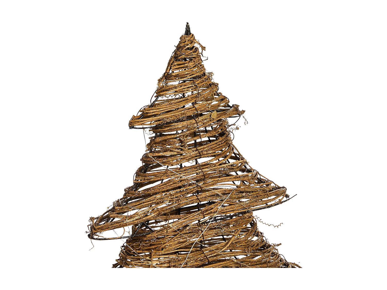 Décoration de Noël LED FURESO Arbre de Noël 60 cm Naturel