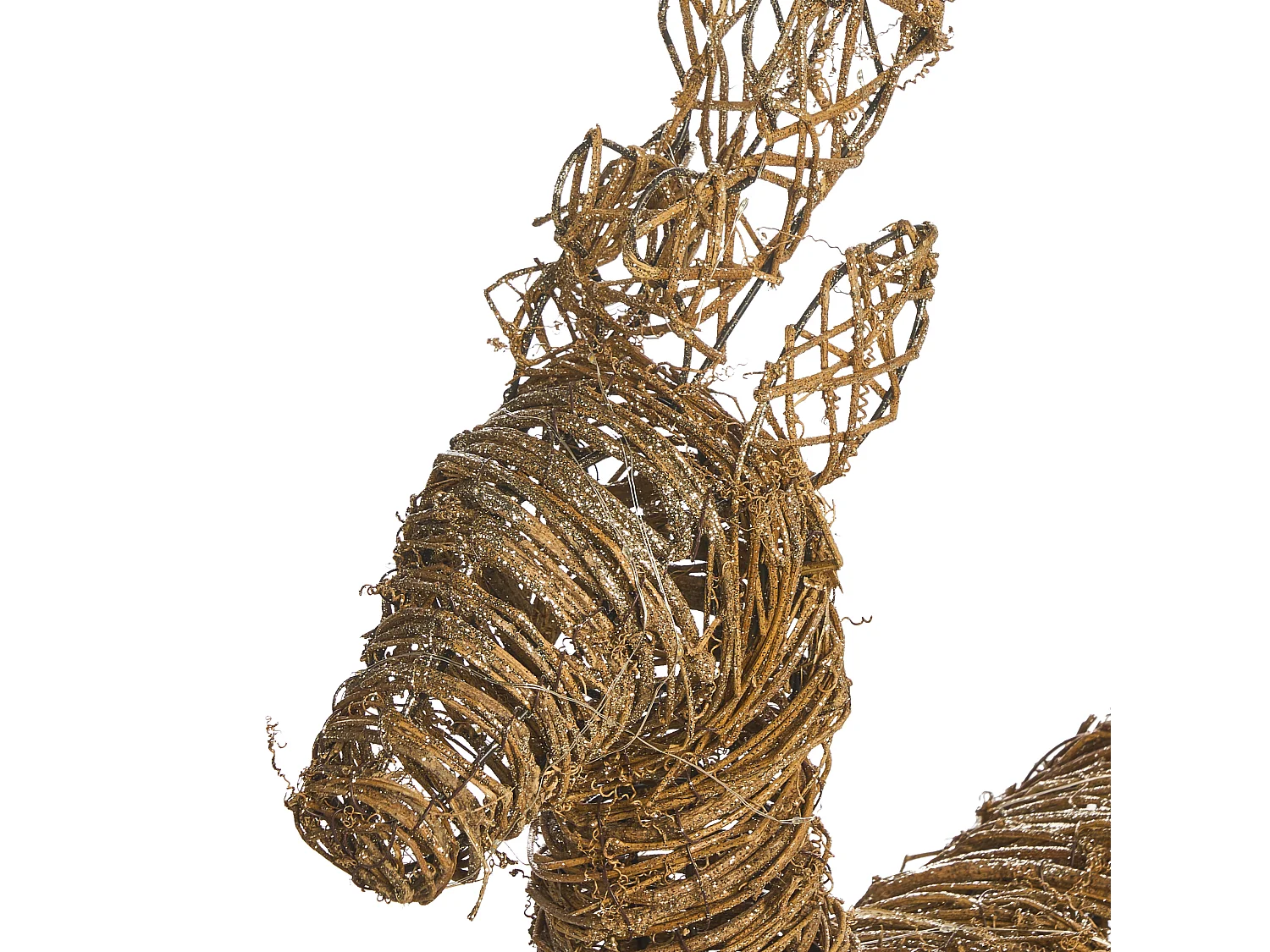 Décoration de Noël LED GRINDAVIK Renne 97 cm Naturel