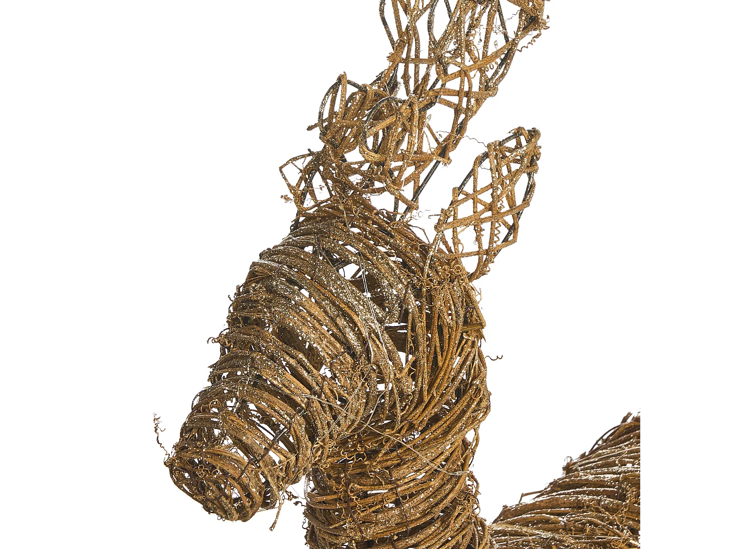 Décoration de Noël LED GRINDAVIK Renne 97 cm Naturel