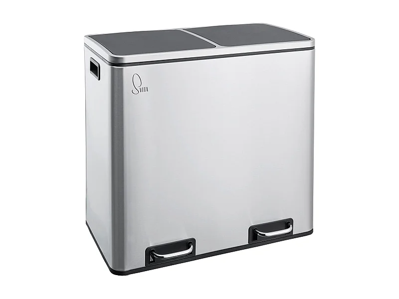 ABFALLEIMER TM2X24 Silber