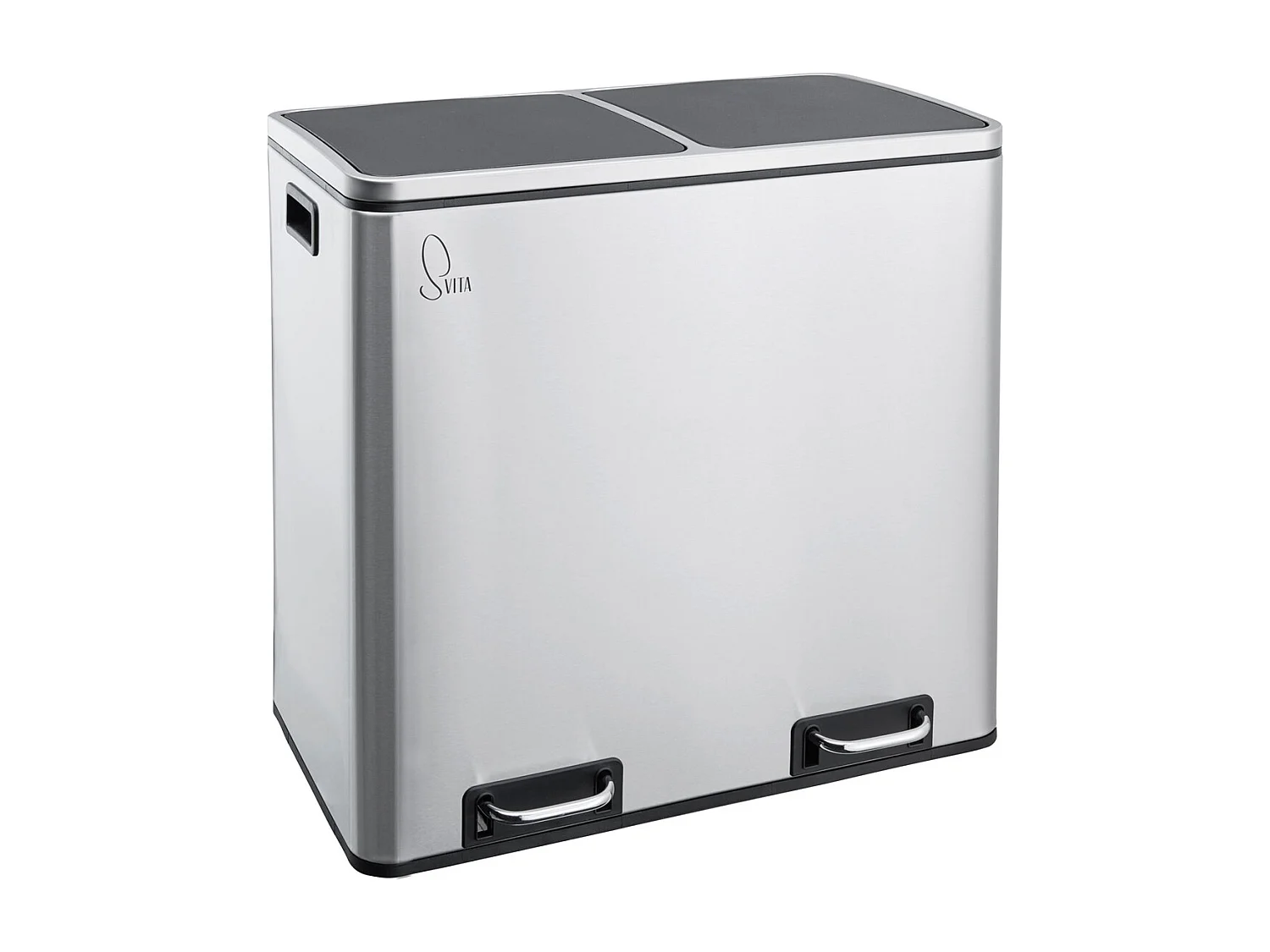 ABFALLEIMER TM2X24 Silber