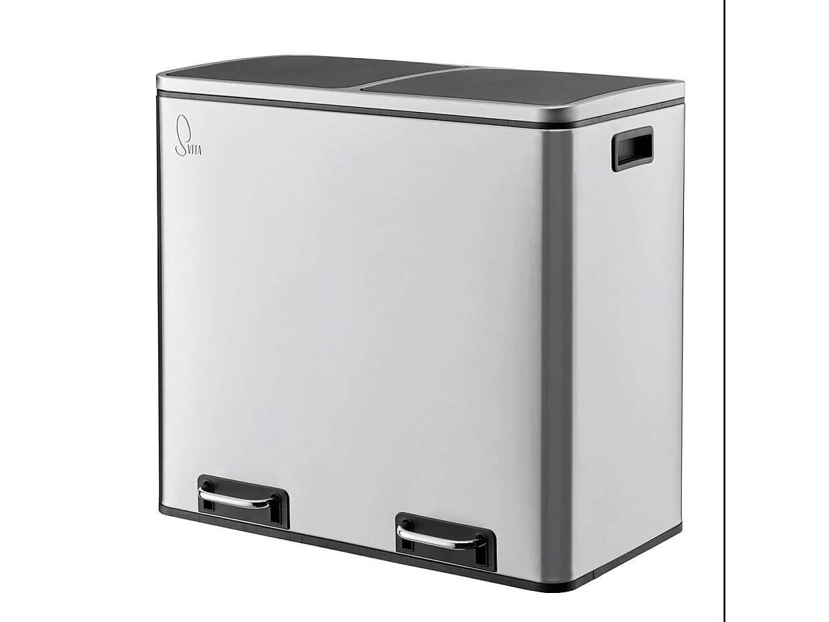 ABFALLEIMER TM2X24 Silber