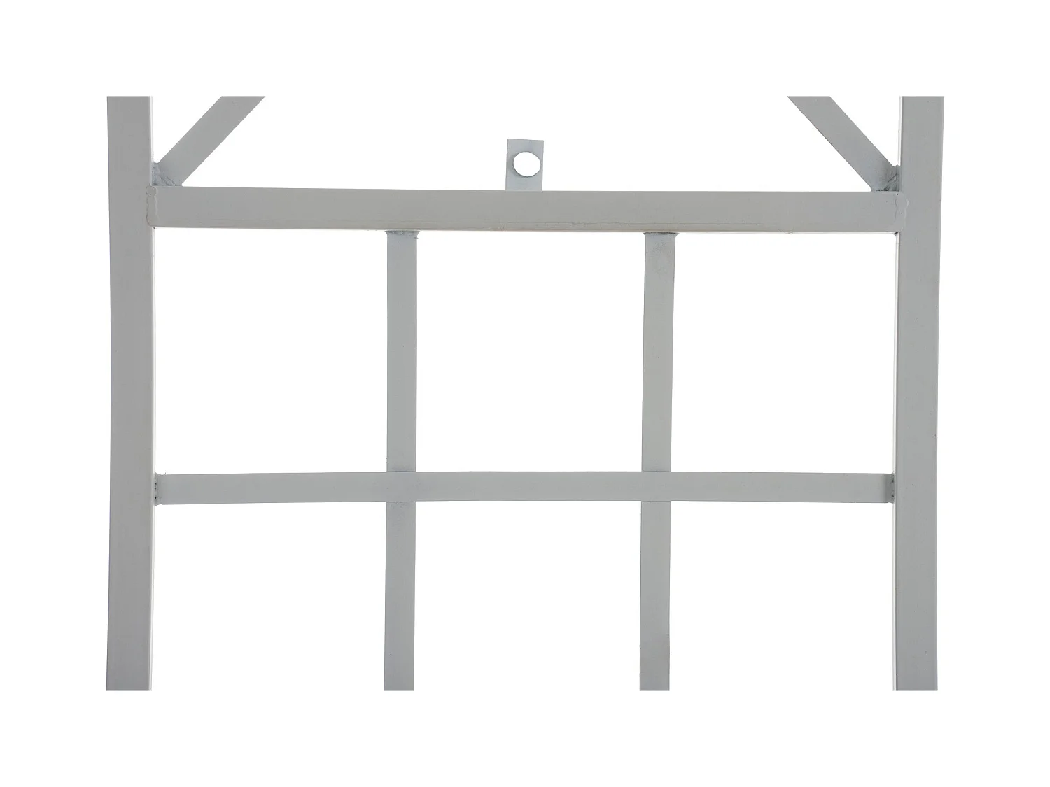 Set de 2 treillis métal blanche 40 x 1 x 198 cm 10_0003851