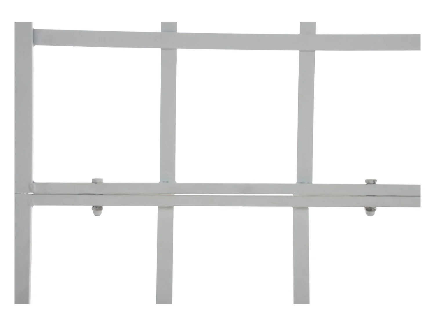 Set de 2 treillis métal blanche 40 x 1 x 198 cm 10_0003851