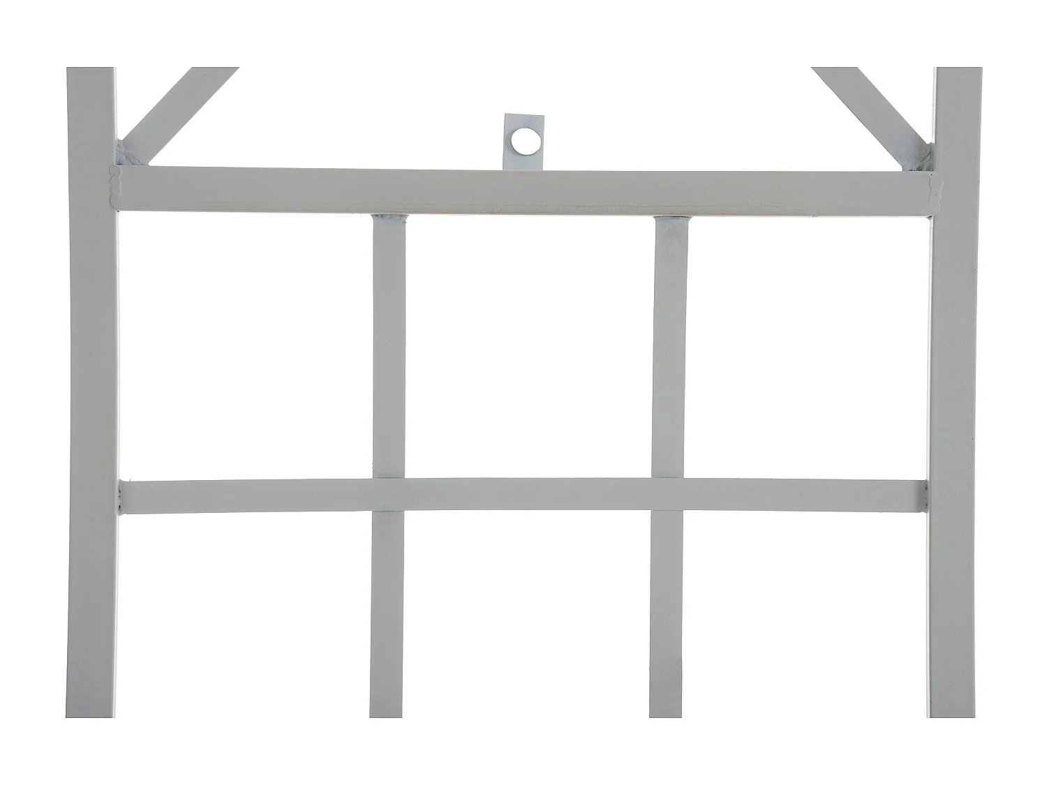 Set de 2 treillis métal blanche 40 x 1 x 198 cm 10_0003851