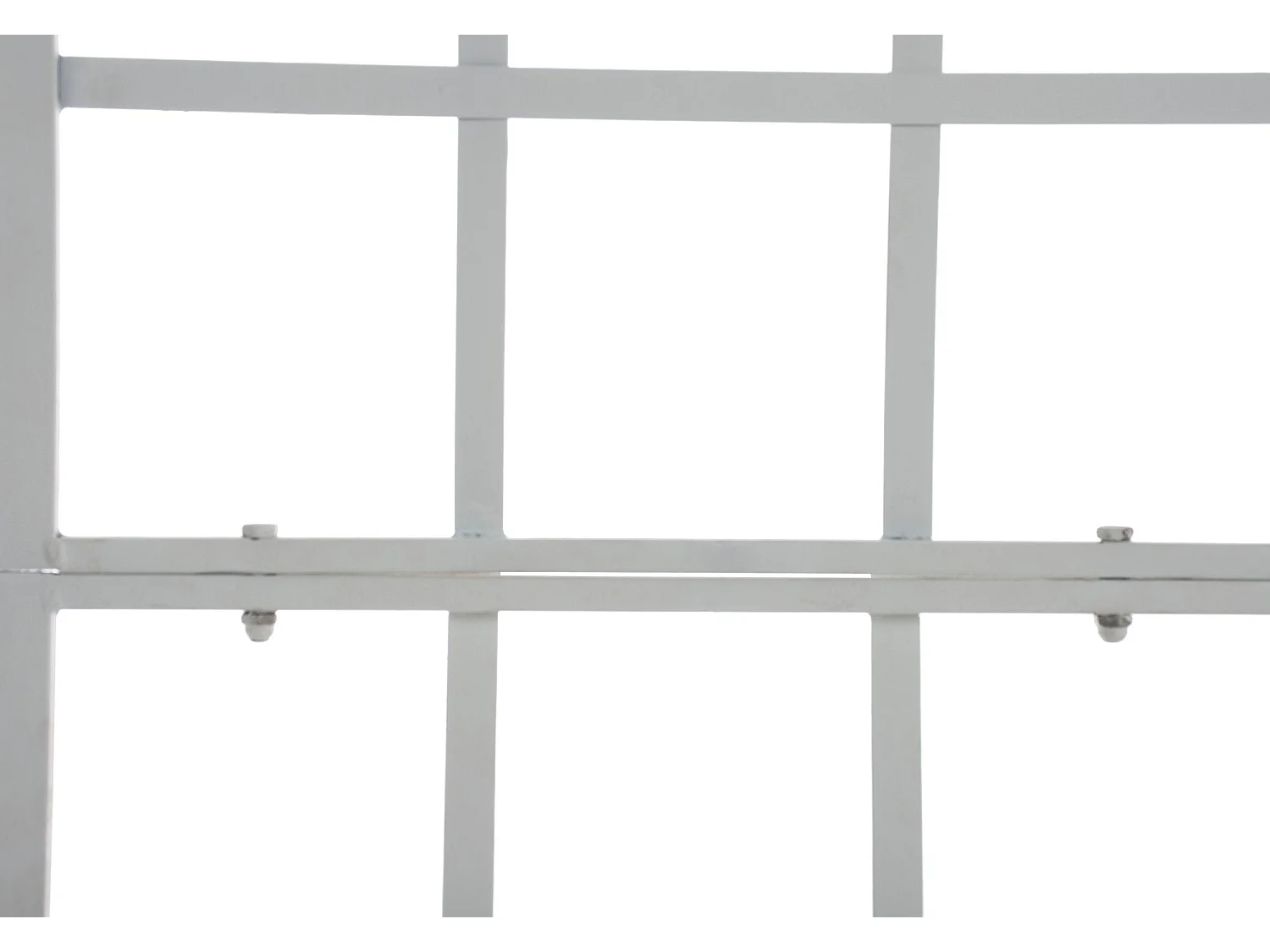 Set de 2 treillis métal blanche 40 x 1 x 198 cm 10_0003851