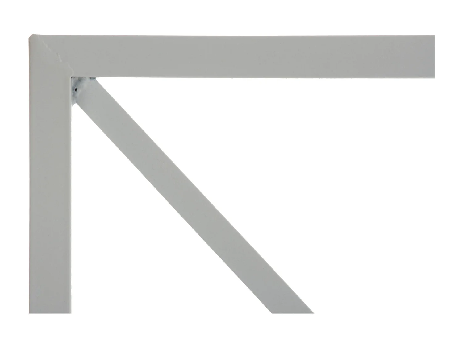 Set de 2 treillis métal blanche 40 x 1 x 198 cm 10_0003851