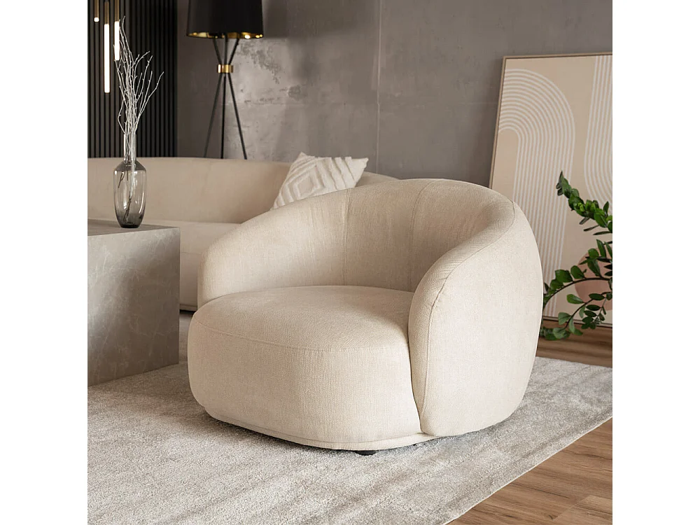 Home Deluxe Ensemble de salon CASARA - Beige